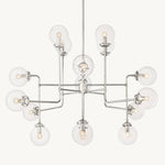 Bistro Globe Chandelier 56"
