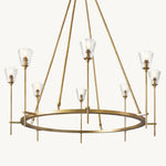 Torche Round Chandelier 46"