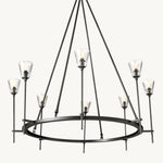 Torche Round Chandelier 46"