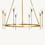 Torche Round Chandelier 46"