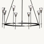 Torche Round Chandelier 46"