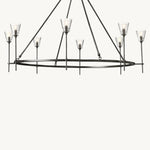 Torche Round Chandelier 58"