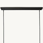 Torche Classic Glass Rectangular Chandelier 54"
