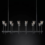 Torche Rectangular Chandelier 54"