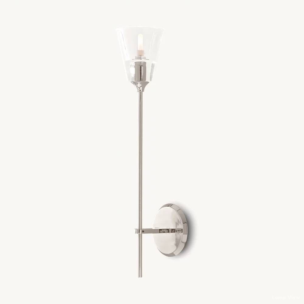 Torche Classic Glass Wall Sconce