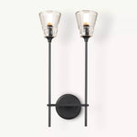 Torche Classic Glass Double Wall Sconce