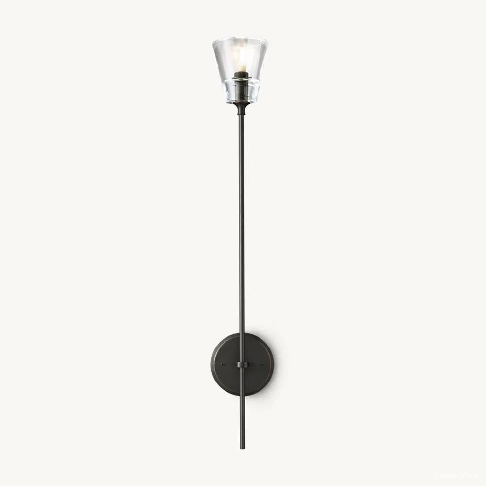 Torche Classic Glass Wall Sconce