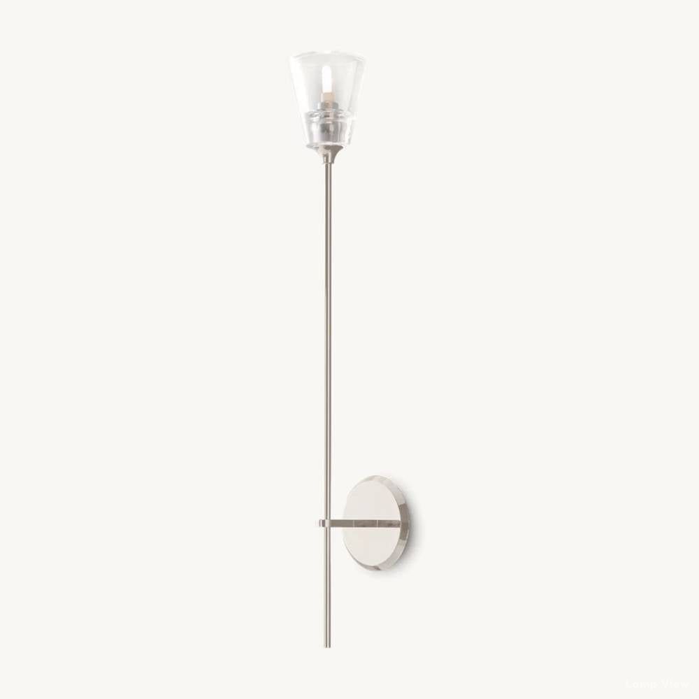 Torche Classic Glass Wall Sconce