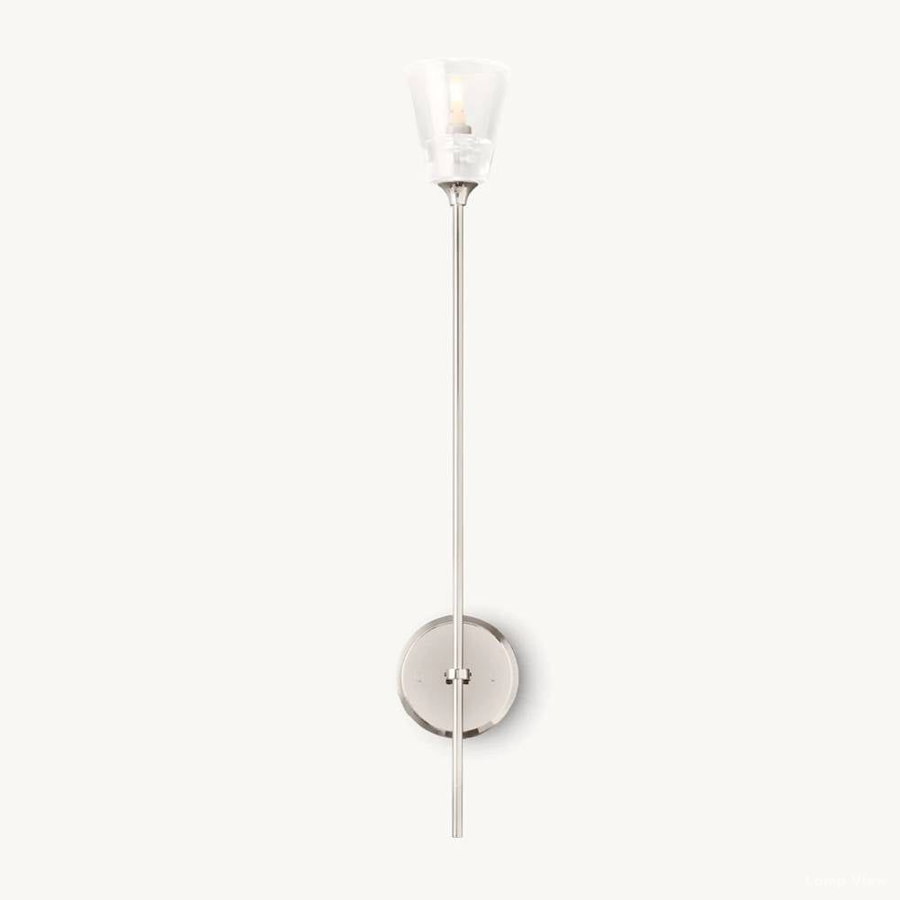 Torche Classic Glass Wall Sconce