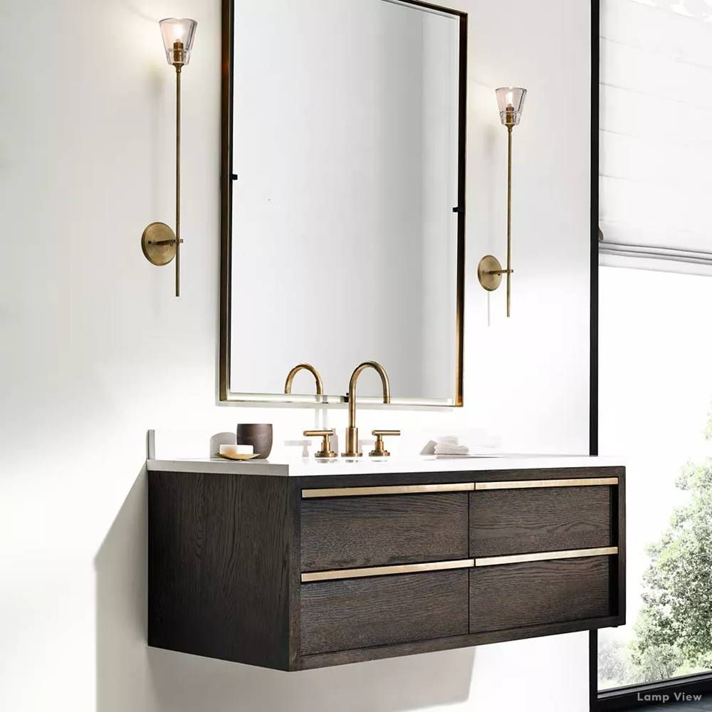Torche Classic Glass Wall Sconce