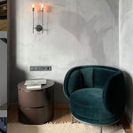 Torche Classic Glass Double Wall Sconce
