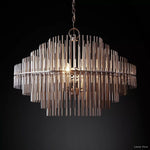 Emile Staggered Form Round Chandelier 42"
