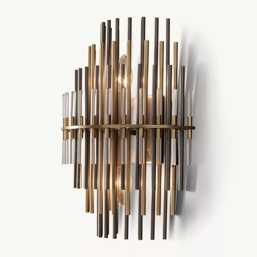 Emile Staggered Form Wall Sconce