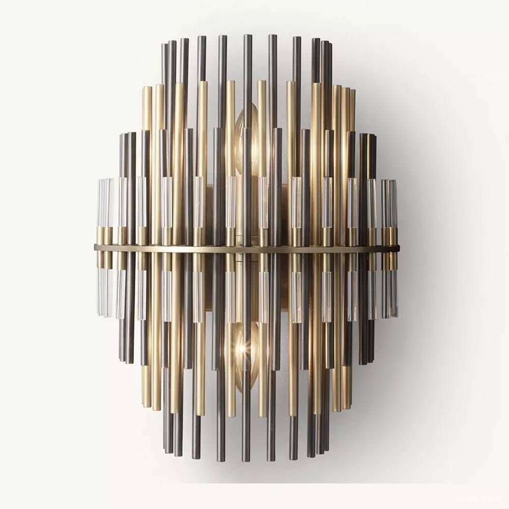 Emile Staggered Form Wall Sconce