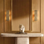 Vouvray Distressed Brass Grand Wall Sconce