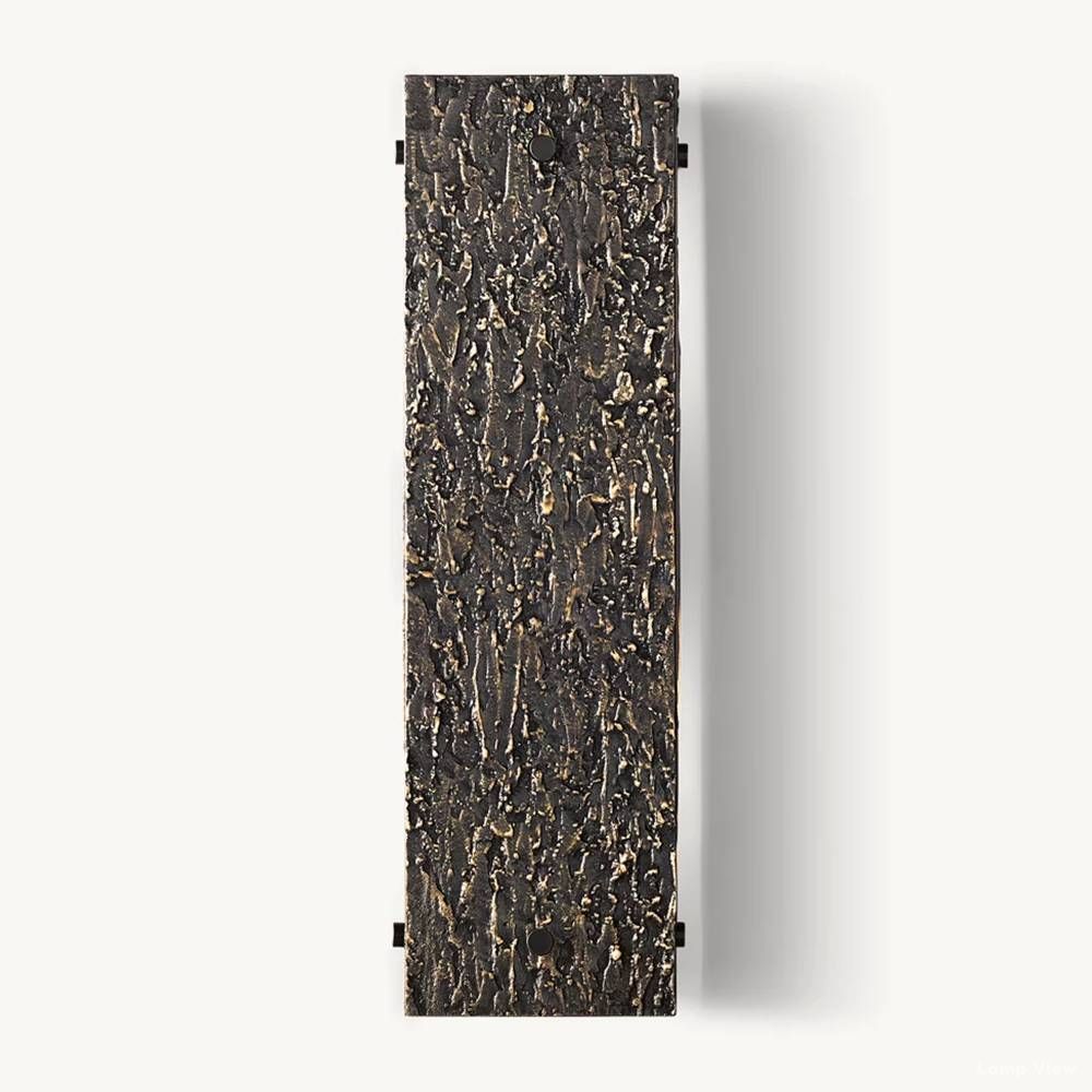 Vouvray Distressed Brass Grand Wall Sconce
