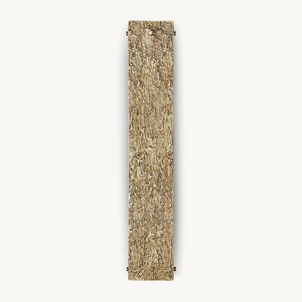 Vouvray Distressed Brass Grand Wall Sconce