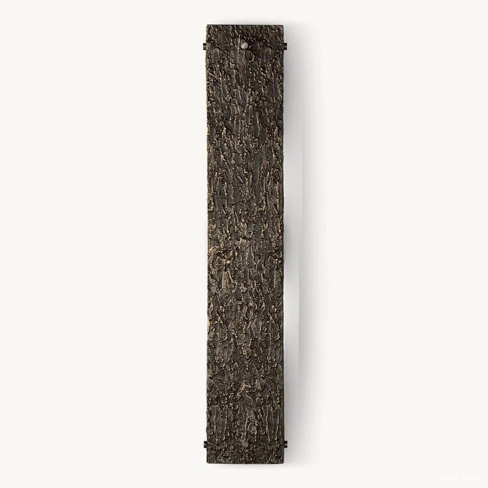 Vouvray Distressed Brass Grand Wall Sconce