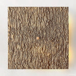 Vouvray Distressed Brass Square Wall Sconce