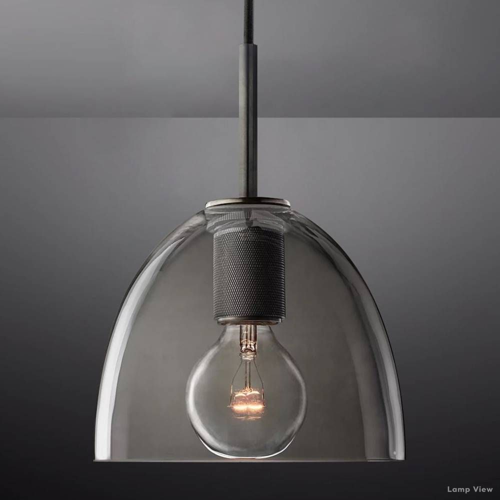 Utilitaire Cloche Shade Pendant Light