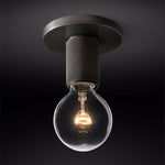 Utilitaire Funnel Shade Flush Mount