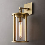 Petrus Layered Inset Round Wall Sconce