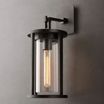 Petrus Layered Inset Round Wall Sconce