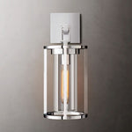 Petrus Layered Inset Round Wall Sconce