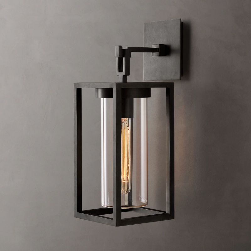 Petrus Layered Inset Square Wall Sconce