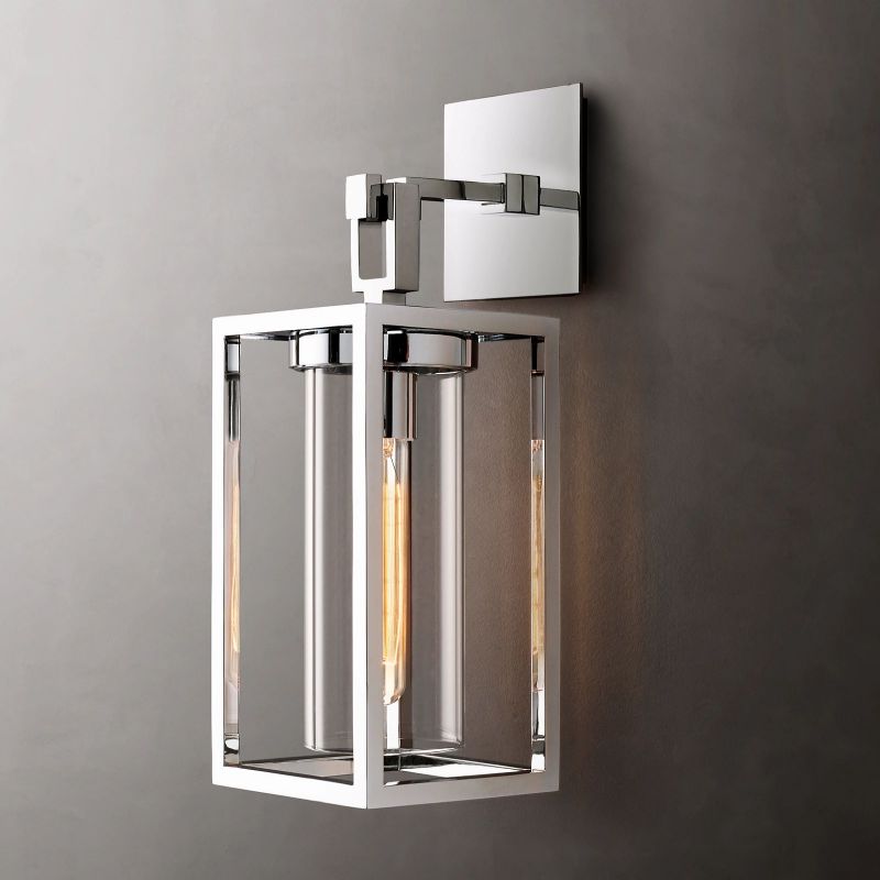 Petrus Layered Inset Square Wall Sconce