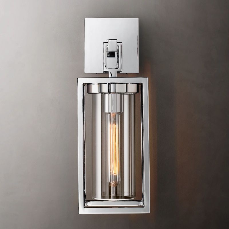 Petrus Layered Inset Square Wall Sconce