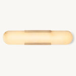 Maderno Clouded Alabaster Grand Wall Sconce