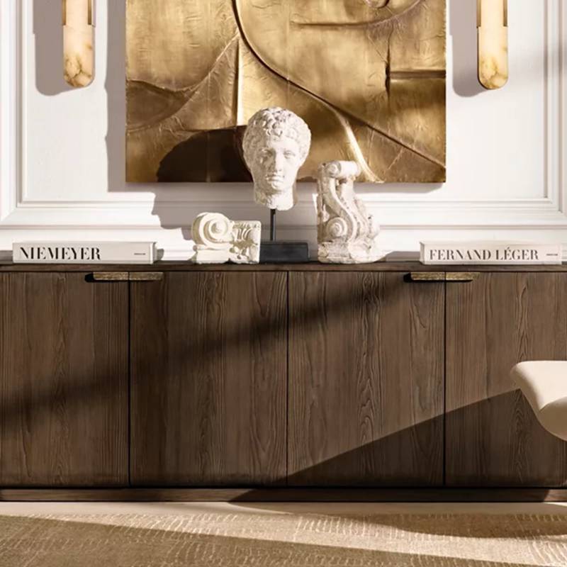 Maderno Clouded Alabaster Grand Wall Sconce