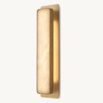 Maderno Clouded Alabaster Linear Wall Sconce