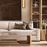 Maderno Clouded Alabaster Linear Wall Sconce