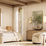 Maderno Clouded Alabaster Linear Wall Sconce