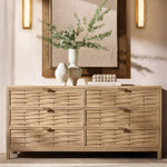 Maderno Clouded Alabaster Linear Wall Sconce