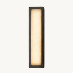 Maderno Clouded Alabaster Linear Wall Sconce