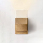 Serra Cubic Crystal Linear Wall Sconce