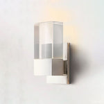 Serra Cubic Crystal Linear Wall Sconce