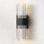 Serra Cubic Crystal Linear Wall Sconce
