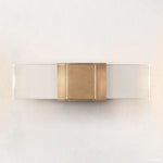 Serra Cubic Crystal Linear Wall Sconce