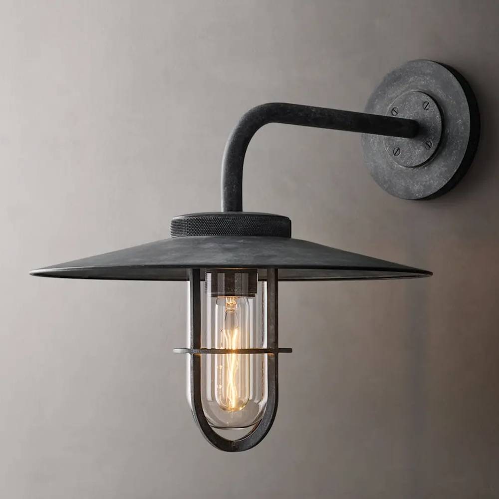 Utilitaire Outdoor Wall Sconce