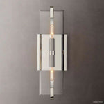 Marbuzet Crystal Plane Linear Wall Sconce