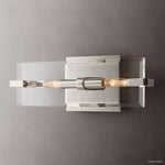 Marbuzet Crystal Plane Linear Wall Sconce