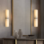 Reynard Sloped Alabaster Wall Sconce