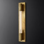Fontanelle Modernist Glass Linear Wall Sconce