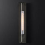 Fontanelle Modernist Glass Linear Wall Sconce