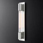 Fontanelle Modernist Glass Linear Wall Sconce