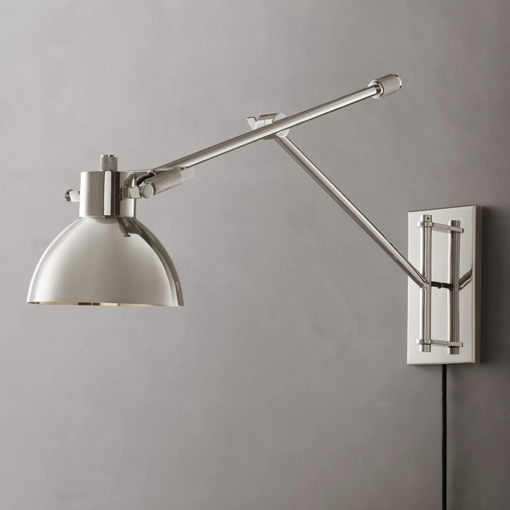 Machinist Articulated Task Wall Sconce